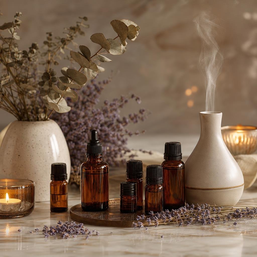 Aroma oils editorial at Mantra Luxury Spa